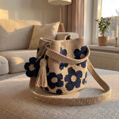 Crochet Flower Bag
