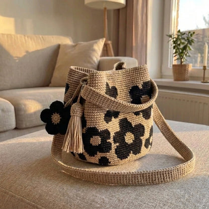 Crochet Flower Bag
